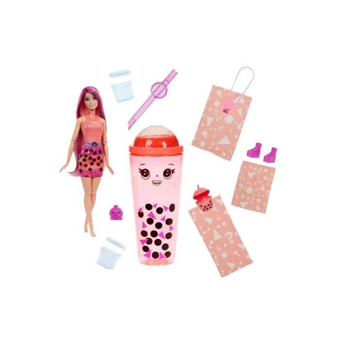 Barbie Pop Reveal Barbie Boba Series - Mango Mochi HTJ22