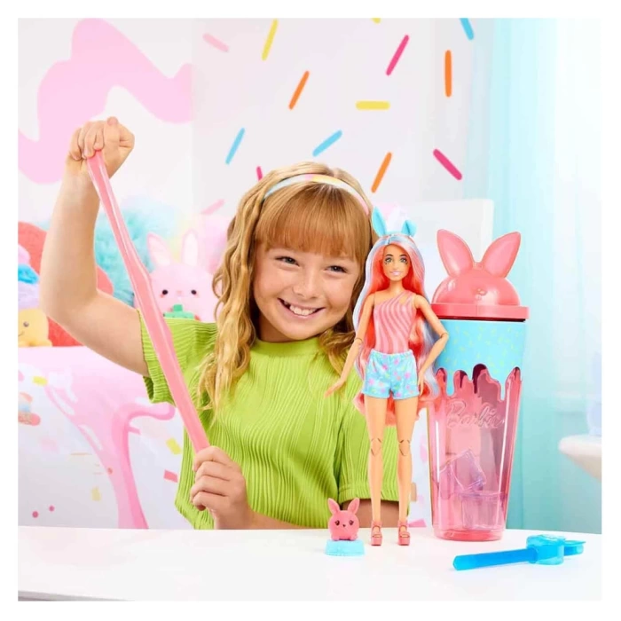 Barbie Pop Reveal Milkshake Serisi Kırmızı JCN88