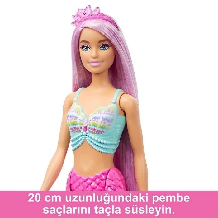 Barbie Uzun Saçlı Muhteşem Deniz Kızı HRR00