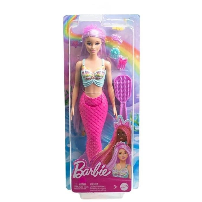 Barbie Uzun Saçlı Muhteşem Deniz Kızı HRR00