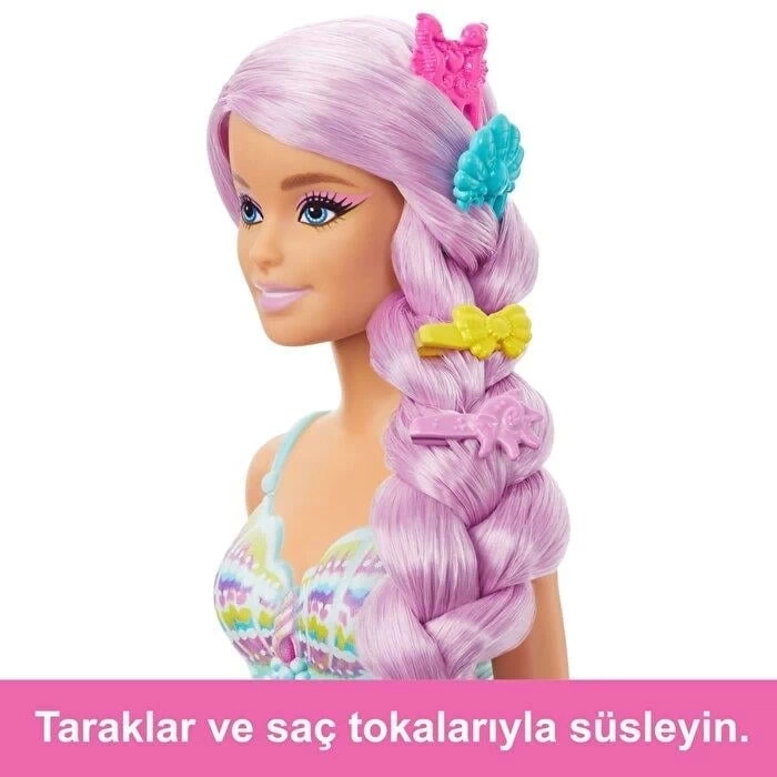 Barbie Uzun Saçlı Muhteşem Deniz Kızı HRR00