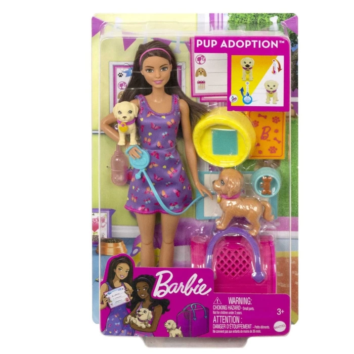 Barbie ve Köpekçikleri Oyun Seti - HKD86