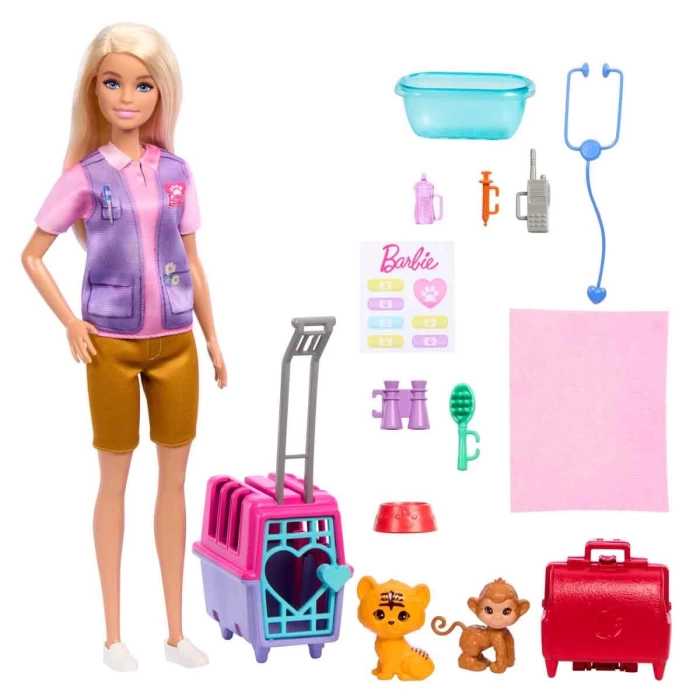 Barbie Veteriner Mini Oyun Seti HRG50