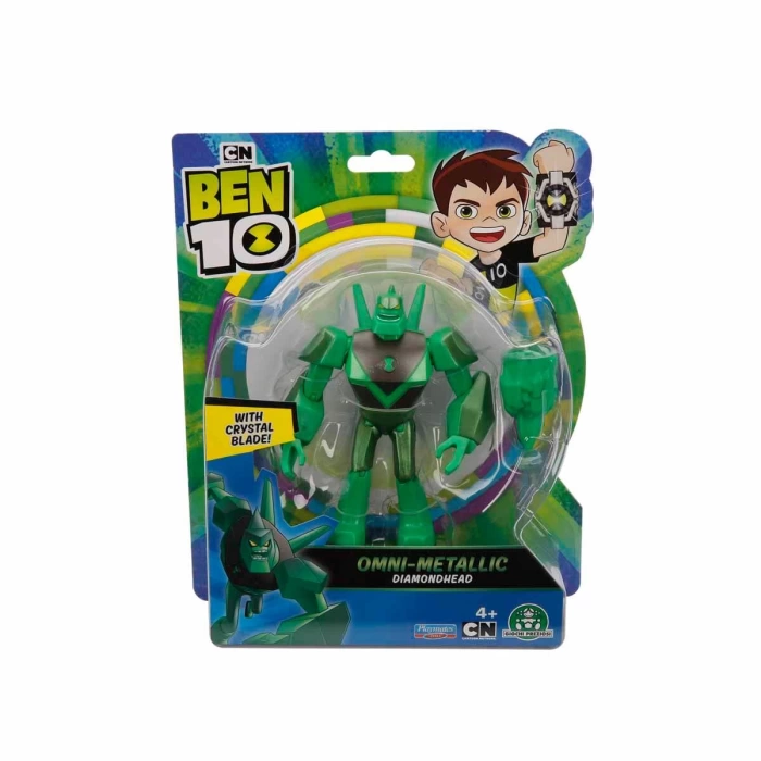 BEN 10 Aksiyon Figürler S1W13 - Omni-Metallic Diamondhead