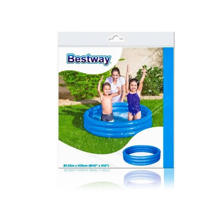 Bestway Renkli Şişme Çocuk Havuzu 102x25cm