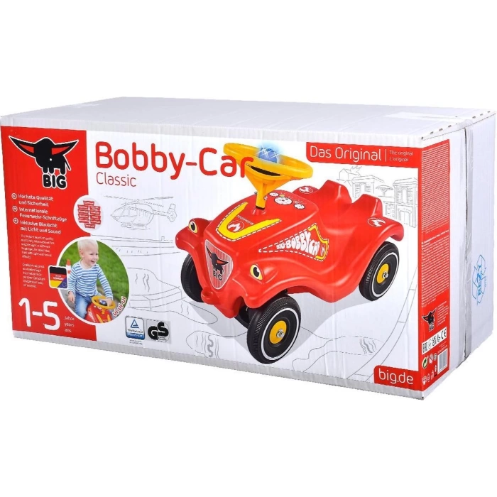 BIG Bobby Araba Klasik İtfaiye Arabası  - Kırmızı SMB-800056128