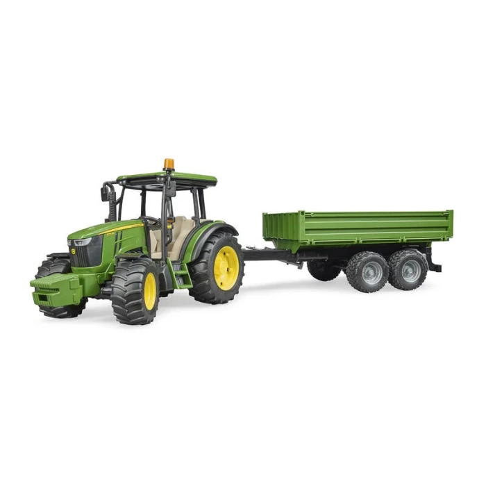 Bruder John Deere Traktör ve Römork 5115M