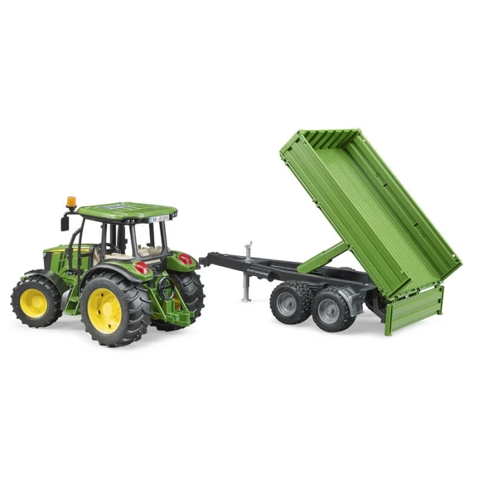 Bruder John Deere Traktör ve Römork 5115M