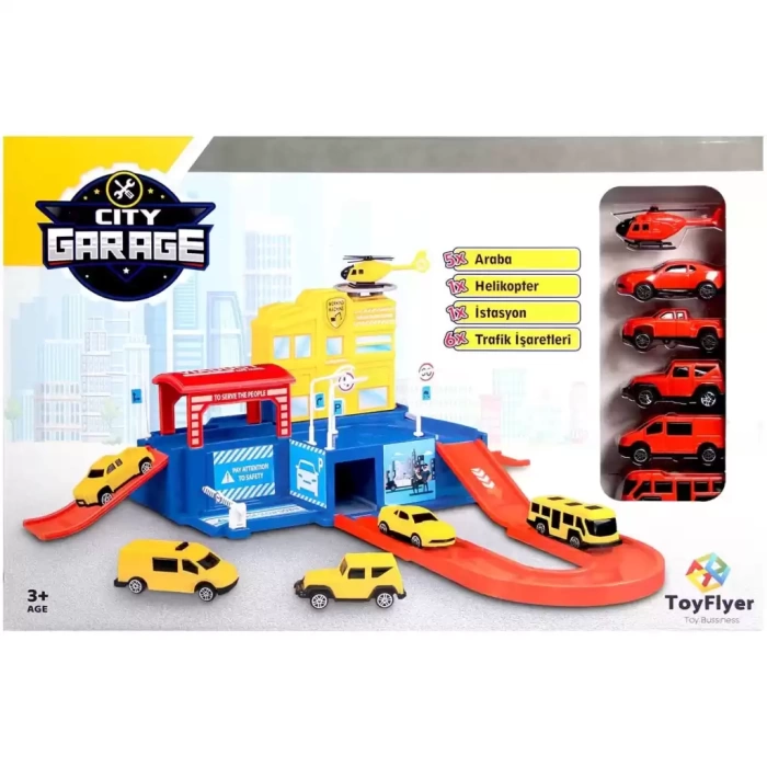 City Garage Otopark Oyun Seti