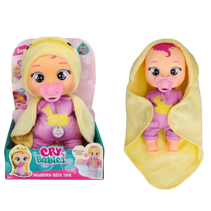 Cry Babies Love Banyo Zamanı Zoe Bebek 30 cm CYB67200