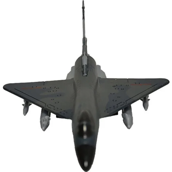 Ctoy Sürtmeli Çek Bırak J-10 Savaş Uçağı Füme - Mavi
