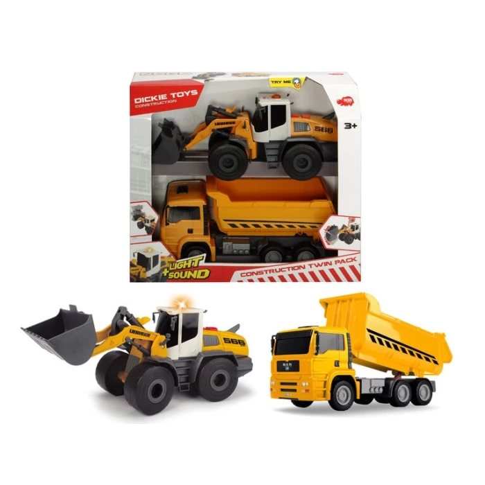 Dickie Toys Construction Twin Pack - SMB-203726008