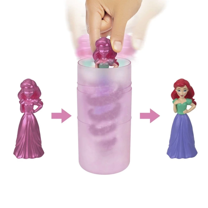 Disney Prensesleri Color Reveal Renk Değiştiren Ana Karakter Bebekler - 1.Seri HMB69