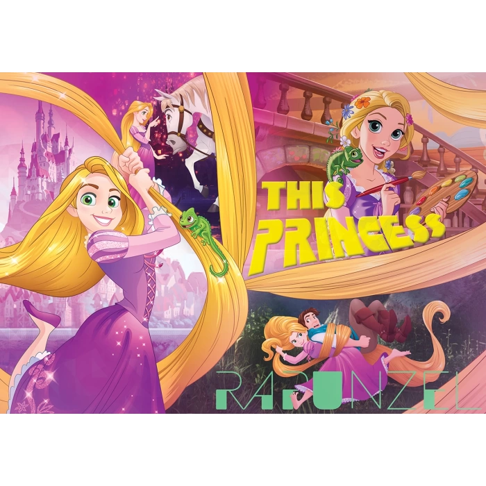 Disney Princess This Princess Rapunzel Puzzle - 100 Parça