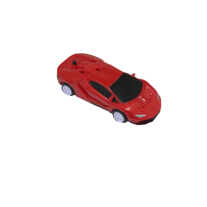 Dönüşebilen Robot Araba - Kırmızı