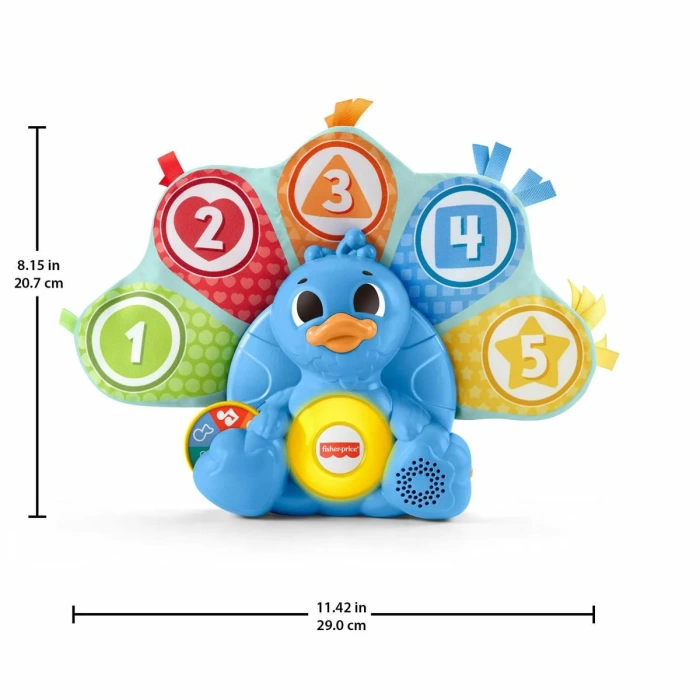 Fisher-Price Linkimals - Rengarenk Tavus Kuşu - HNN82