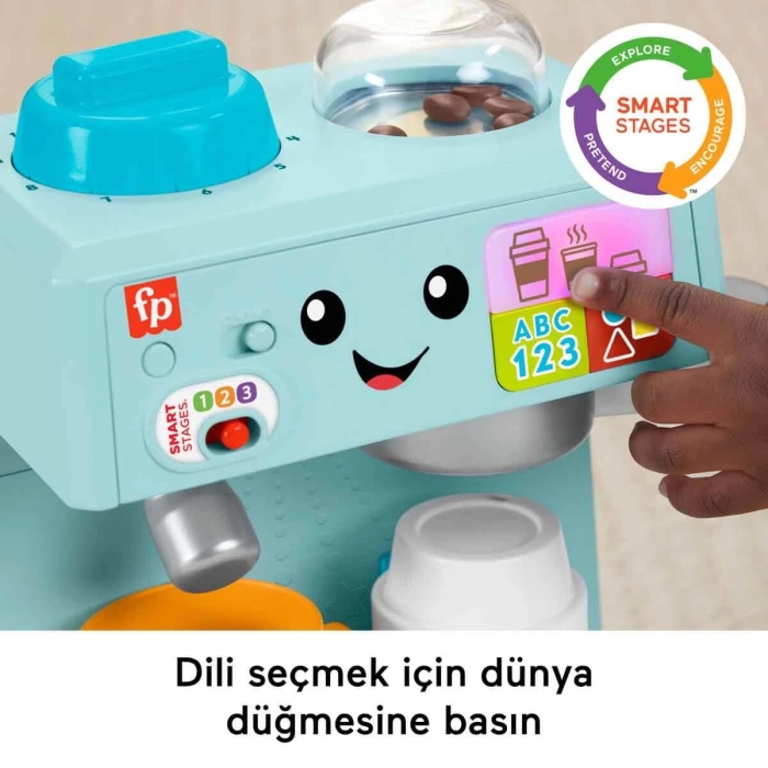 Fisher Price Sesli Eğlen ve Öğren Kahve Yapmayı Öğreniyorum HYR99