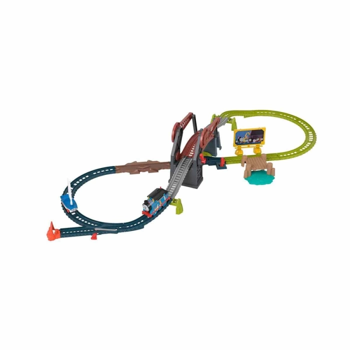 Fisher Price Thomas ve Arkadaşları - Thomas ve Skiff Açılır Köprü Macerası HGX65