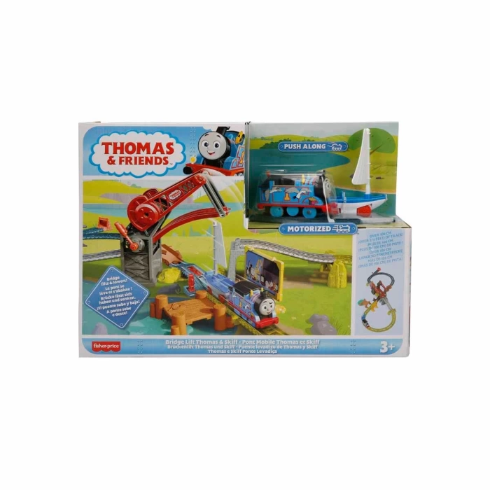 Fisher Price Thomas ve Arkadaşları - Thomas ve Skiff Açılır Köprü Macerası HGX65