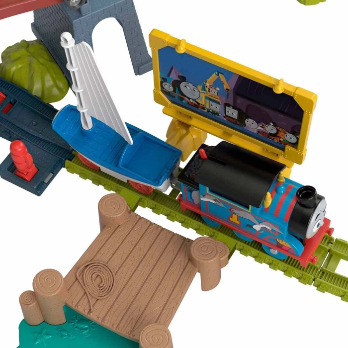 Fisher Price Thomas ve Arkadaşları - Thomas ve Skiff Açılır Köprü Macerası HGX65