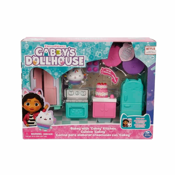 Gabbys Dollhouse Deluxe Oda Seti - Cakey