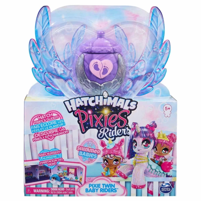 Hatchimals CollEGGtibles Pixies Binicileri Pırıltılı İkizler