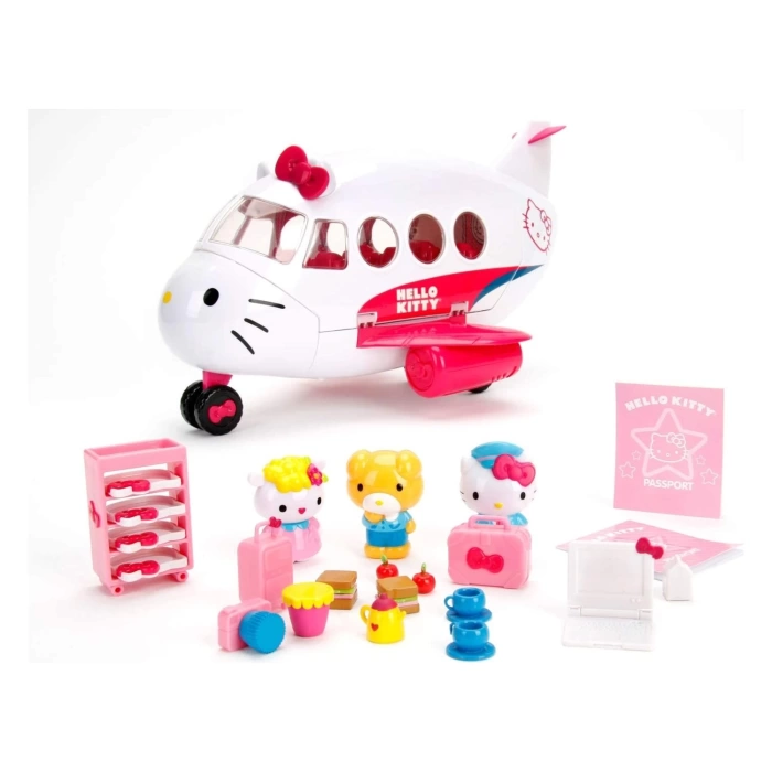Hello Kitty Jet Uçağı Oyun Seti - SMB-253248000