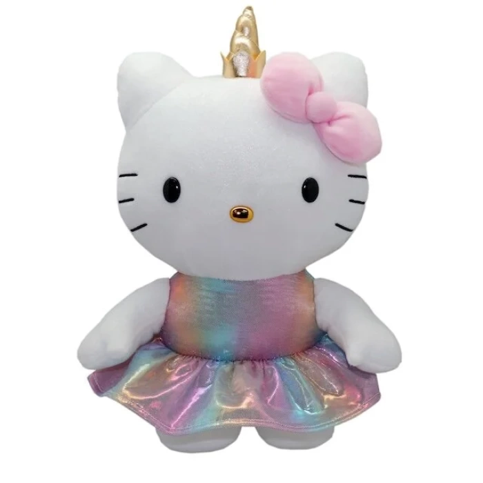 Hello Kitty Unicorn Kostümlü Peluş