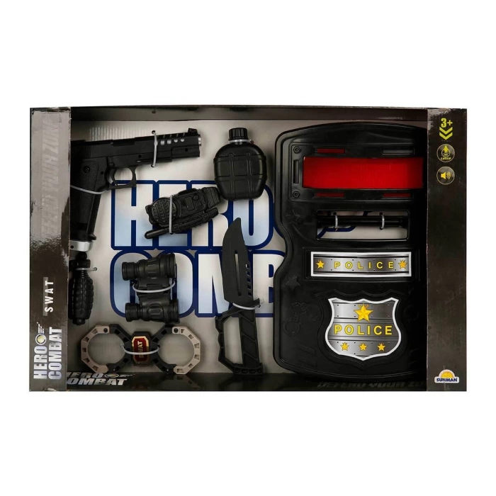 Hero Combat Swat Police Set