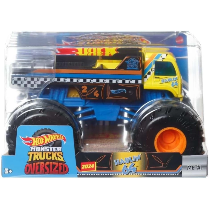 Hot Wheels 1:24 Monster Trucks Haulin 64 HTM79