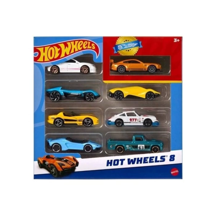 Hot Wheels 8li Araba Paketi HPV78