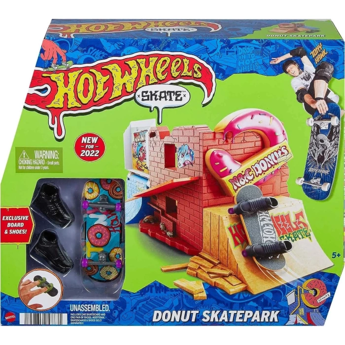 Hot Wheels Donut Kaykay Parkı Oyun Seti HGT91