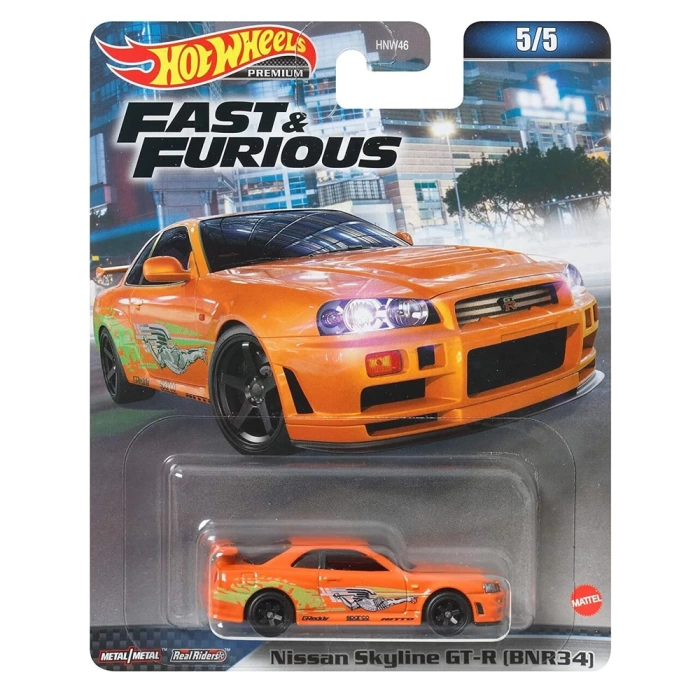 Hot Wheels Fast-Furious Premium Arabalar HNW46-HKD21