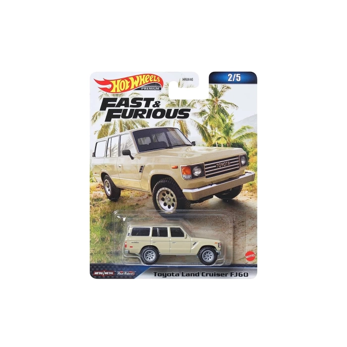 Hot Wheels Fast & Furious Premium Arabalar HNW53 Furious Toyota Land Cruiser