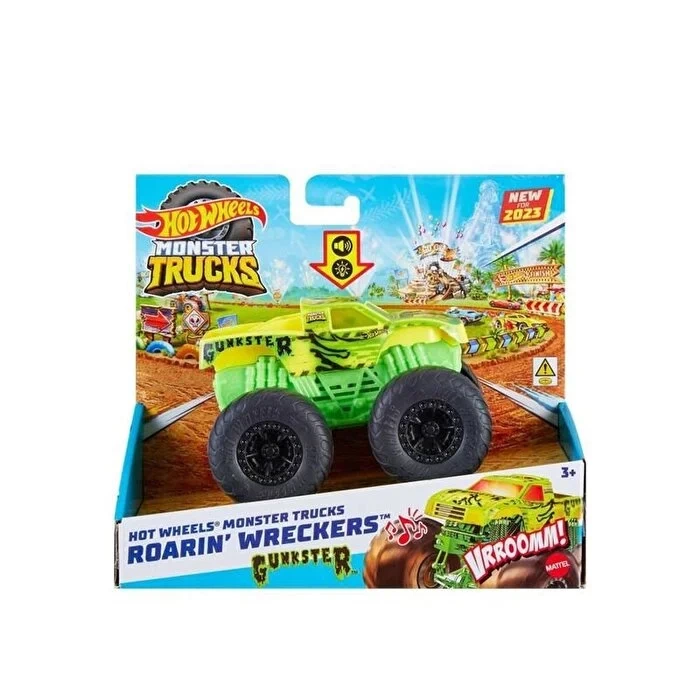 Hot Wheels Monster Trucks 1:43 Kükreyen Araçlar Roarin Wreckers HMM54