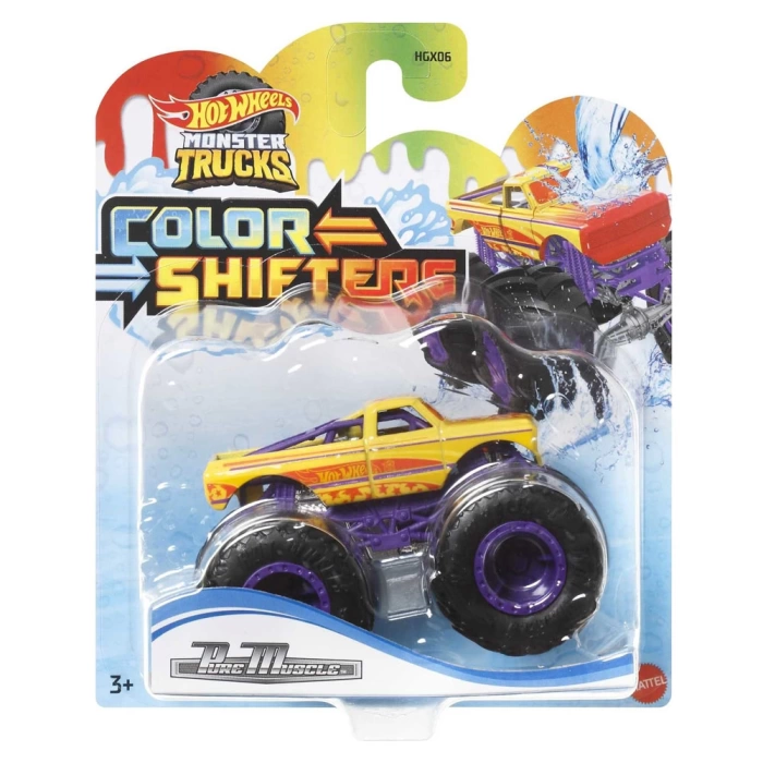 Hot Wheels Monster Trucks Color Shifters Renk Değiştiren Araçlar HGX06-HMH33