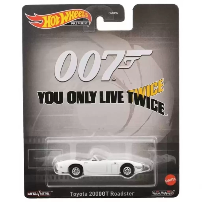 Hot Wheels Premium 007 Toyota 2000 GT Roadster DMC55-HKC27