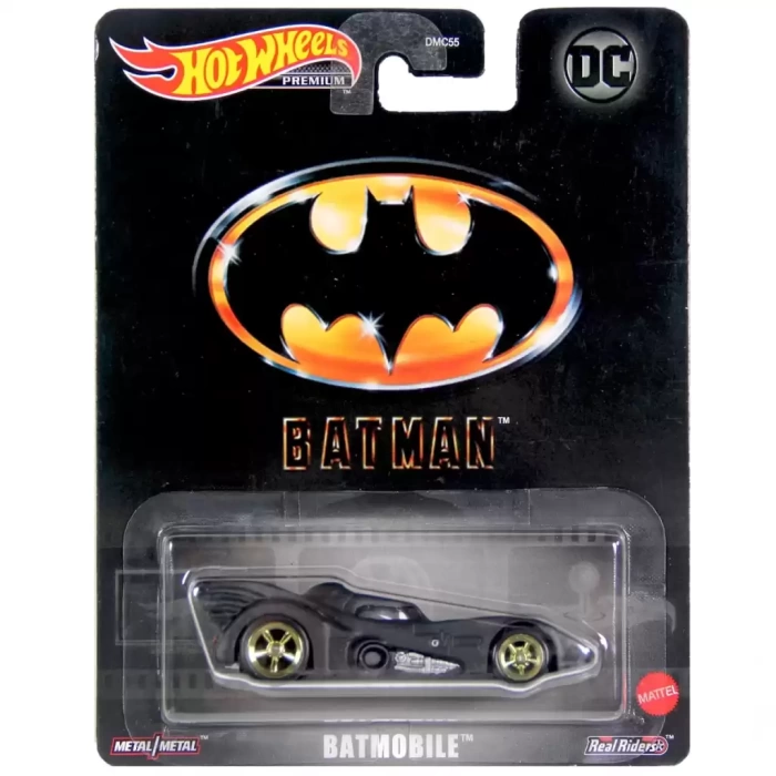 Hot Wheels Premium 1989 Batman Batmobile Retro Entertainment DMC55-HKC22