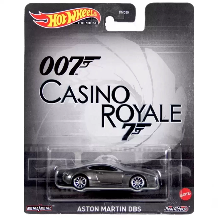 Hot Wheels Premium Entertainment 007 Casino Royale Aston Martin DMC55-HKC21