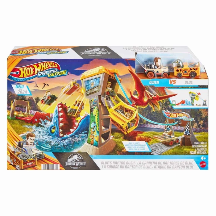 Hot Wheels Racerverse Jurassic Pist Seti HTP12