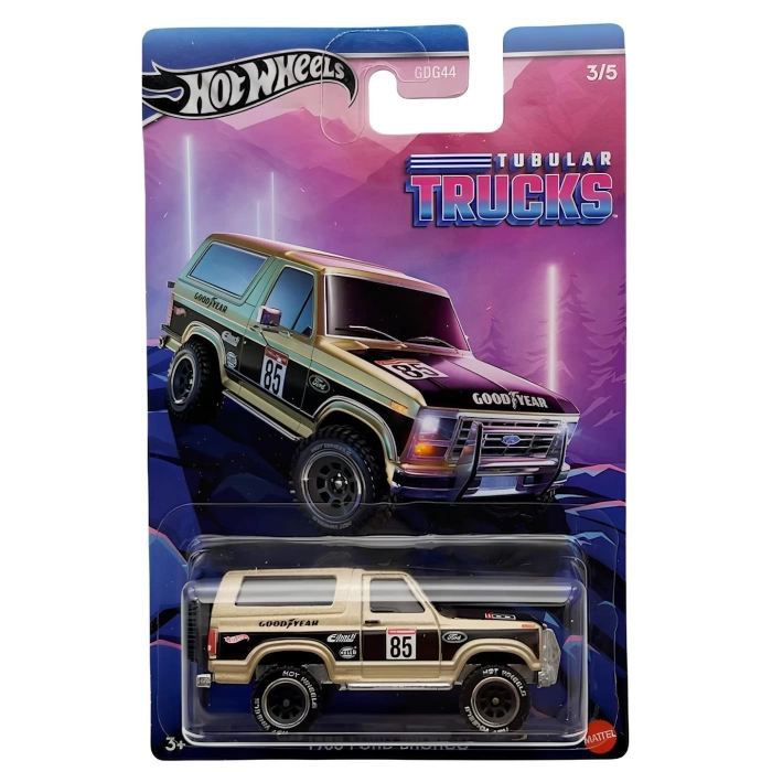 Hot Wheels Temalı Arabalar Özel Seri 1985 Ford Bronco GDG44-HRR97