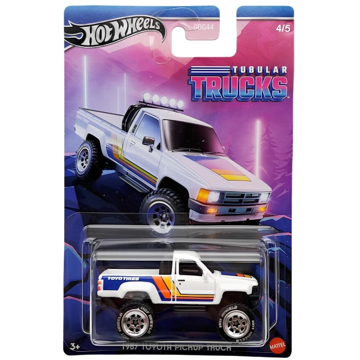 Hot Wheels Temalı Arabalar Özel Seri 1987 Toyota Pickup Truck GDG44-HRR98