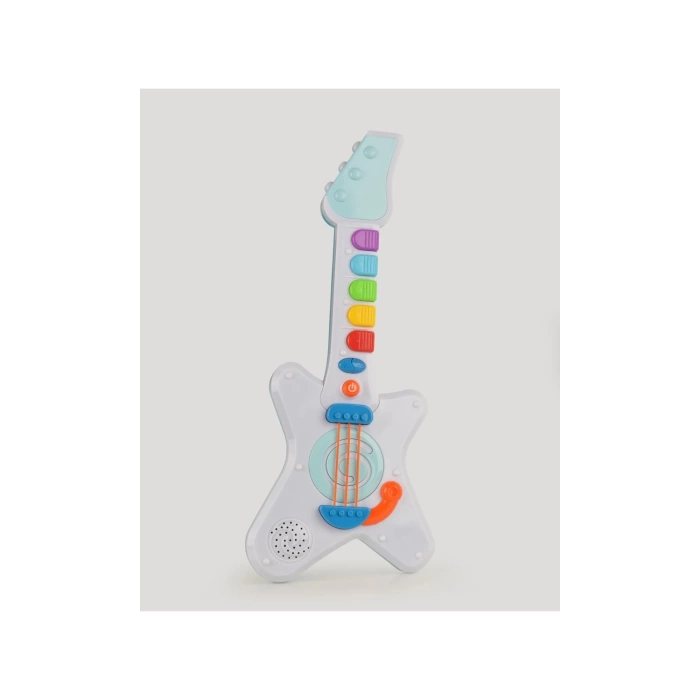 Işıklı Müzikli ve Çok Fonksiyonlu Rockn Roll Gitar - LC-30986