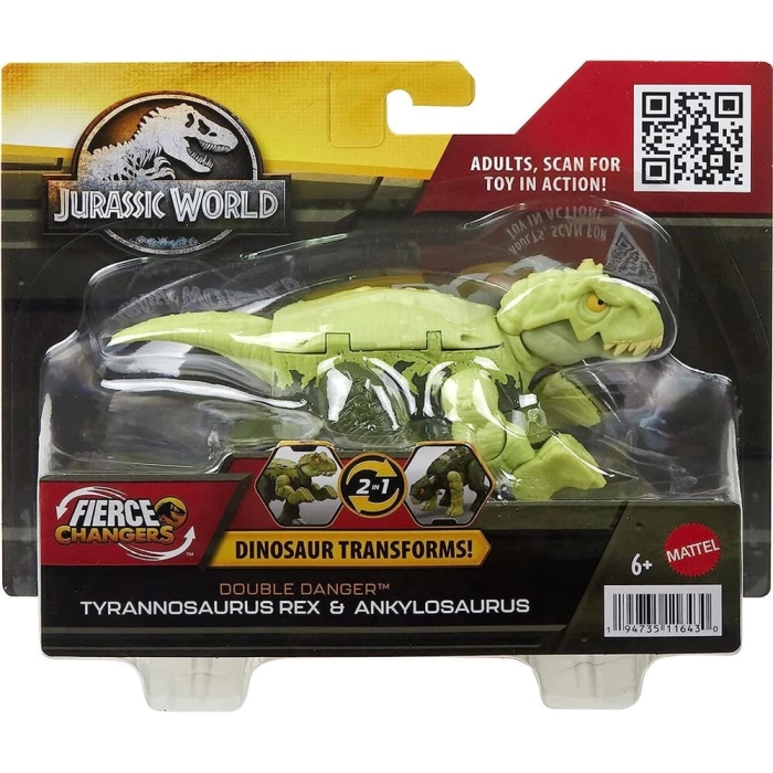 Jurassic World Çifte Tehlike Tyrannosaurus Rex & Ankylosaurus