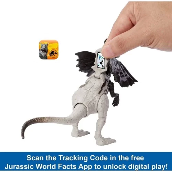 Jurassic World Strike Attack Dilophosaurus Features: Action Figure - HLN70