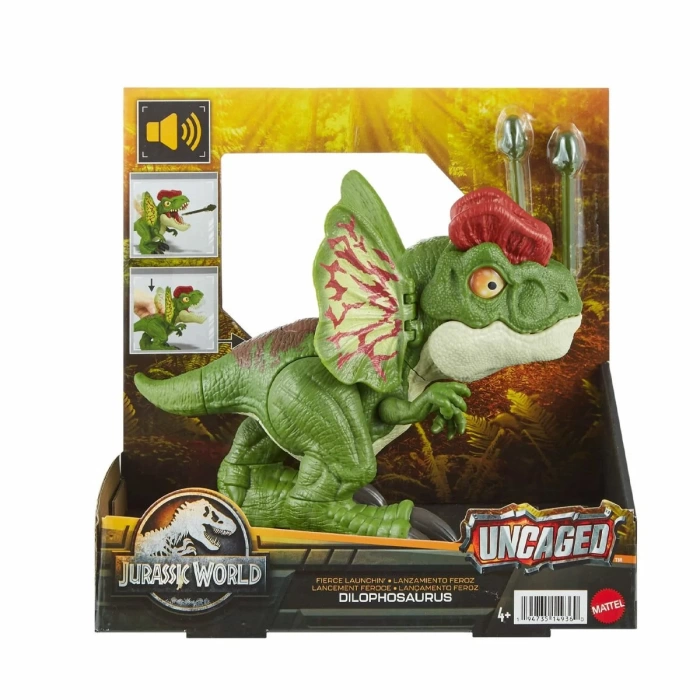 Jurassic World Uncaged™ İnteraktif Dilophosaurus Figürü