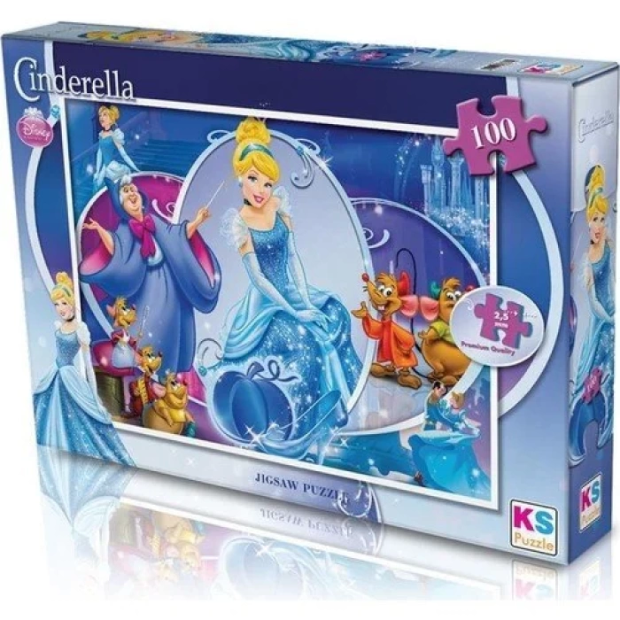 Ks Games Cinderella Puzzle - 100 Parça