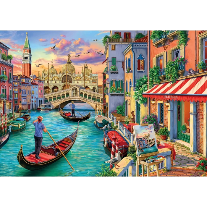 Ks Games Sights of Venice Puzzle - 1500 Parça