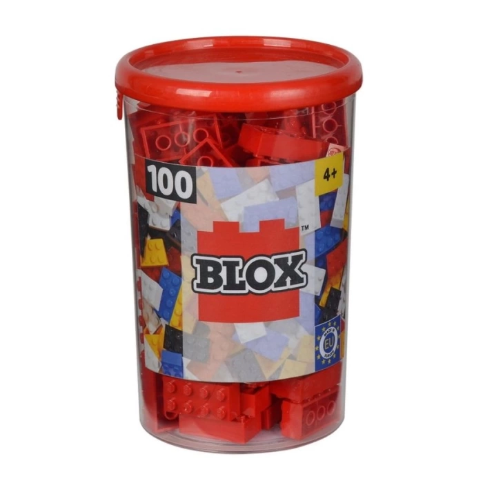 Kutuda Blox 100 Kırmızı Bloklar - SMB-104118905