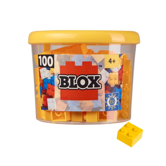 Kutuda Blox 100  Sarı Bloklar - SMB-104114110